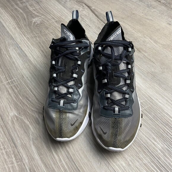 Nike React Element 87 Anthracite Black Gray Shoes Men's Size 5 Women's 6.5 - Picture 3 of 10